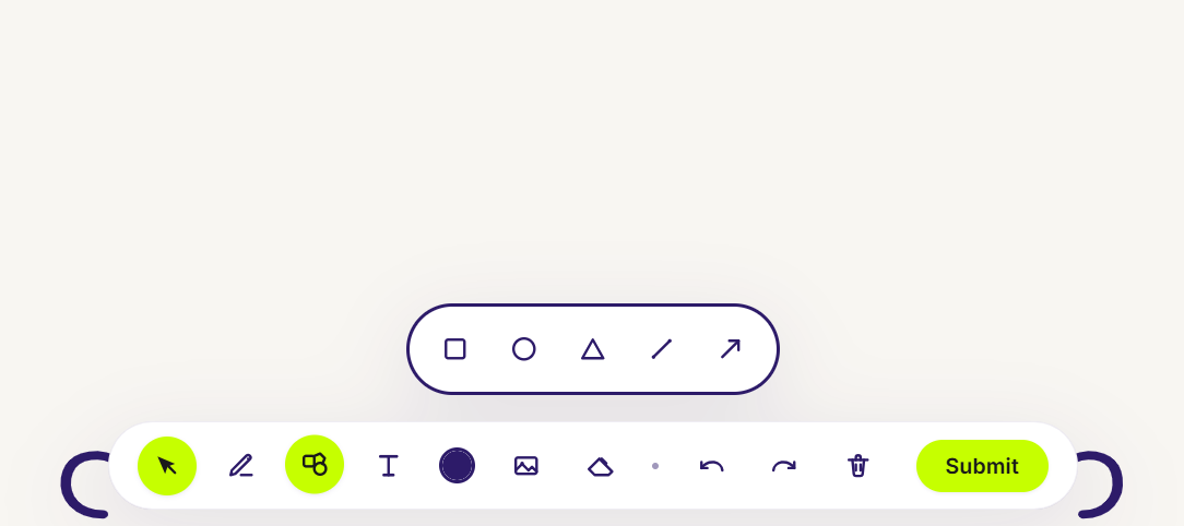 Floating toolbar